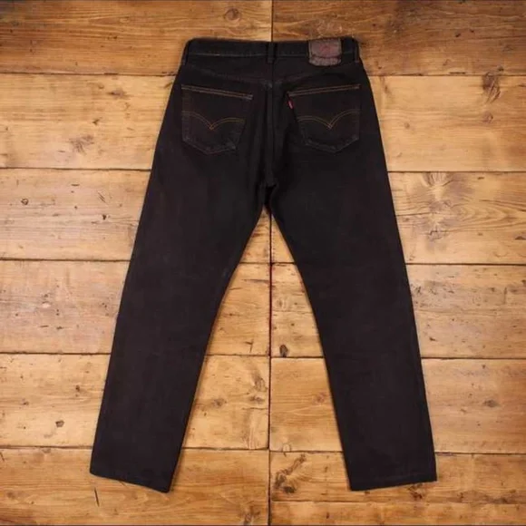 Levi’s vintage 501 jeans red tab rare 33w - Picture 2 of 9